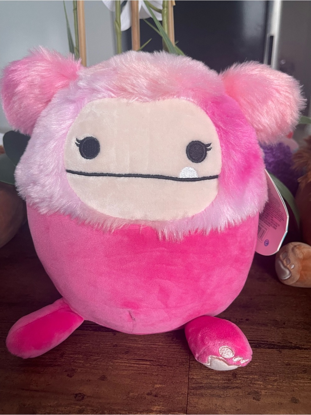 Squishmallows Pink Plush Small Pet Toy - Hot Pink & Light Pink